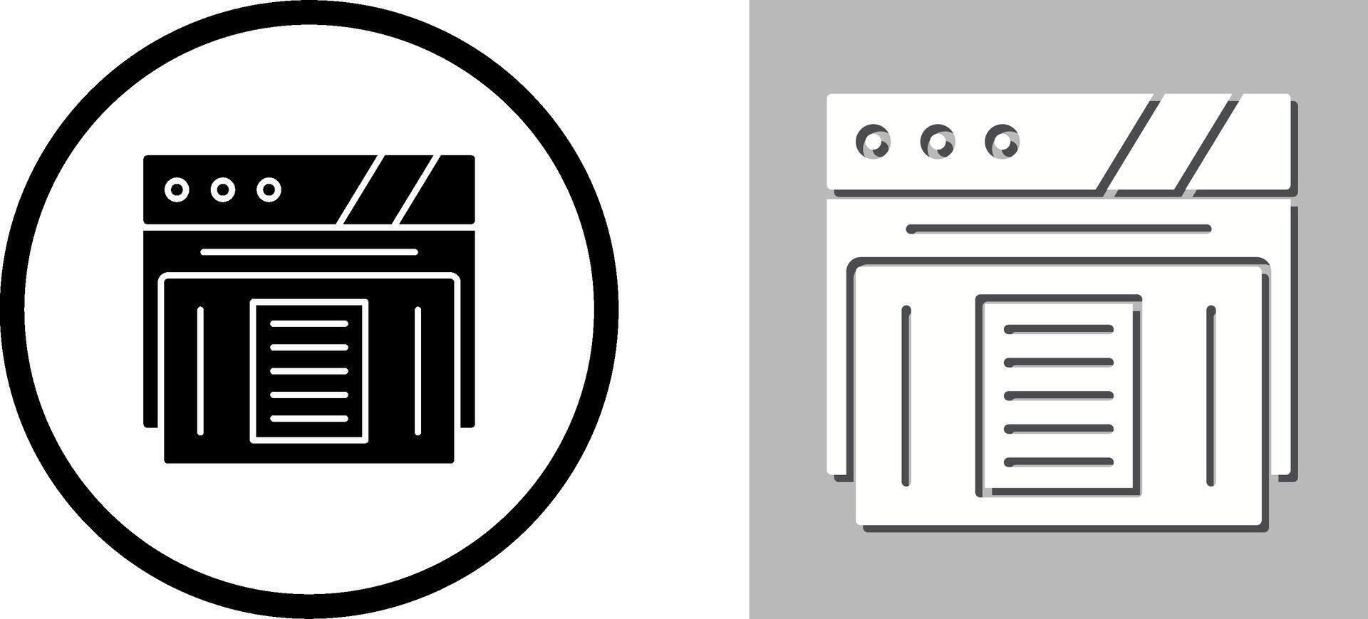 Paper Icon Design vector