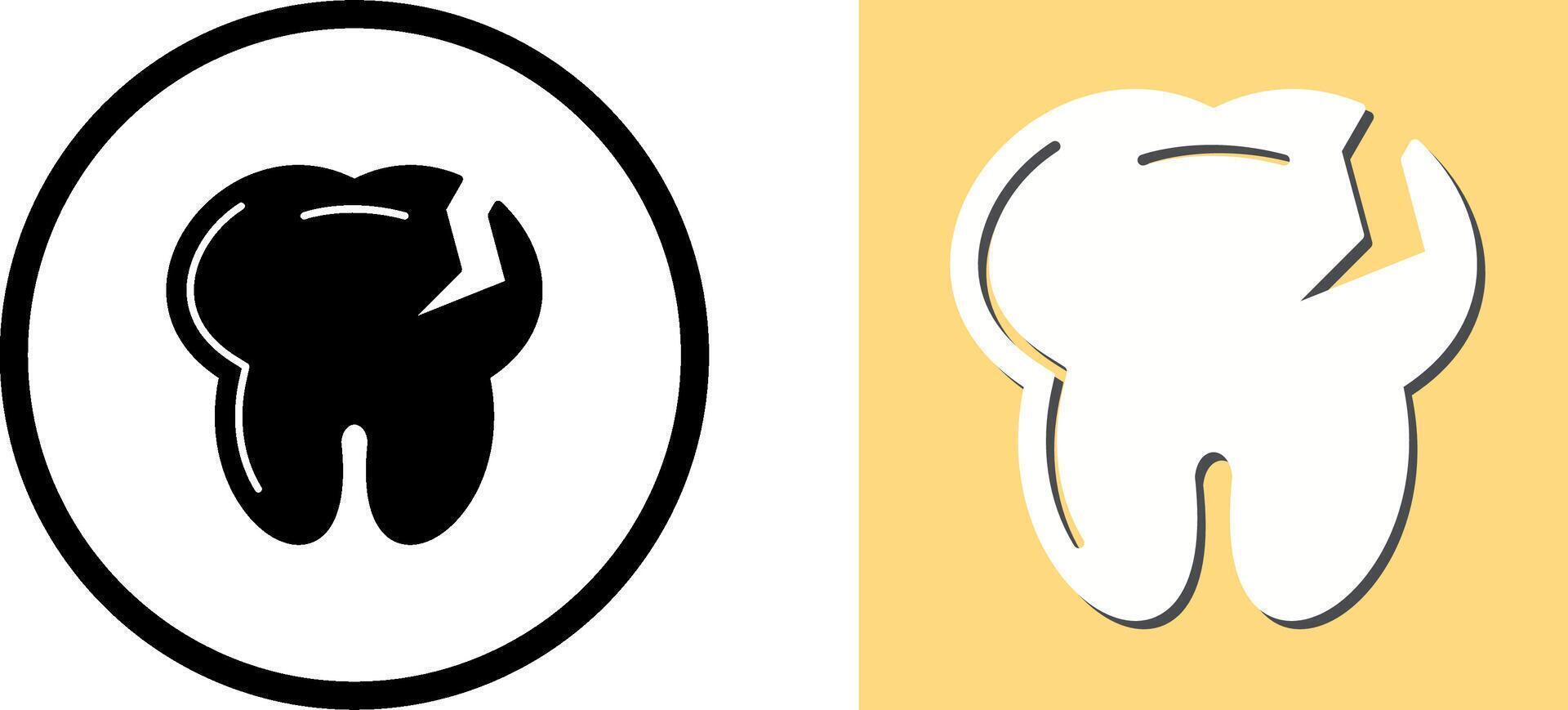 Tooth Icon Design vector