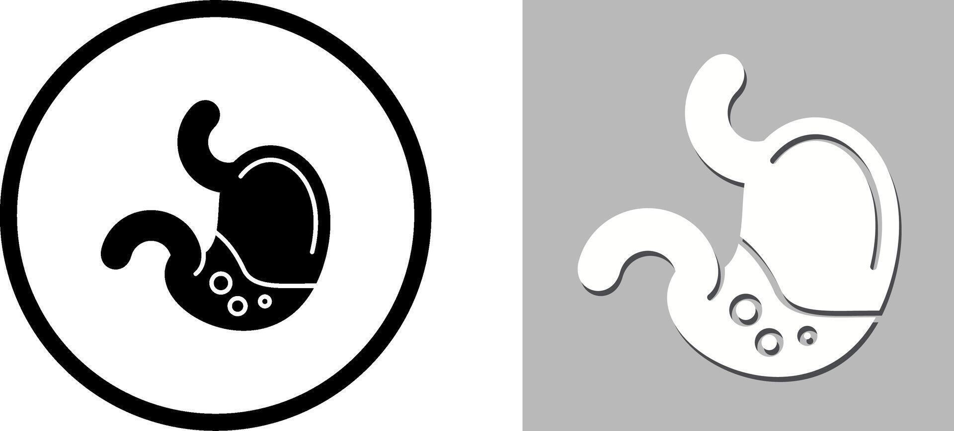 Stomach Icon Design vector