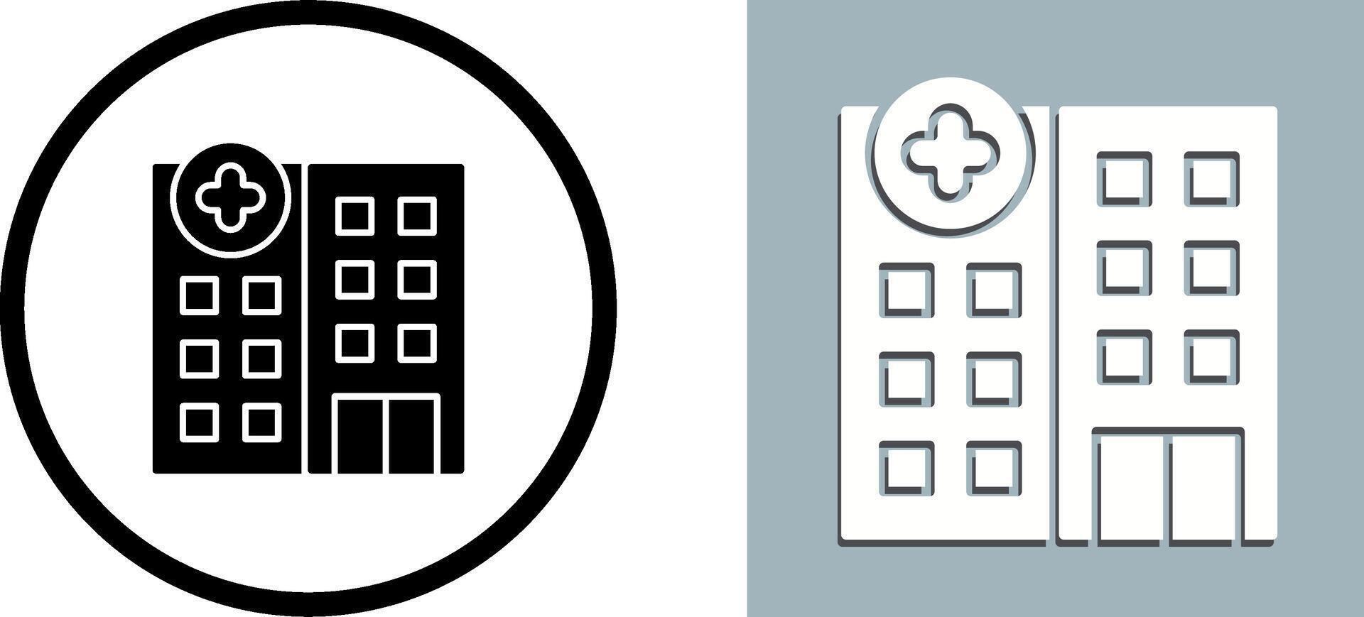 Hospital Icon Design vector