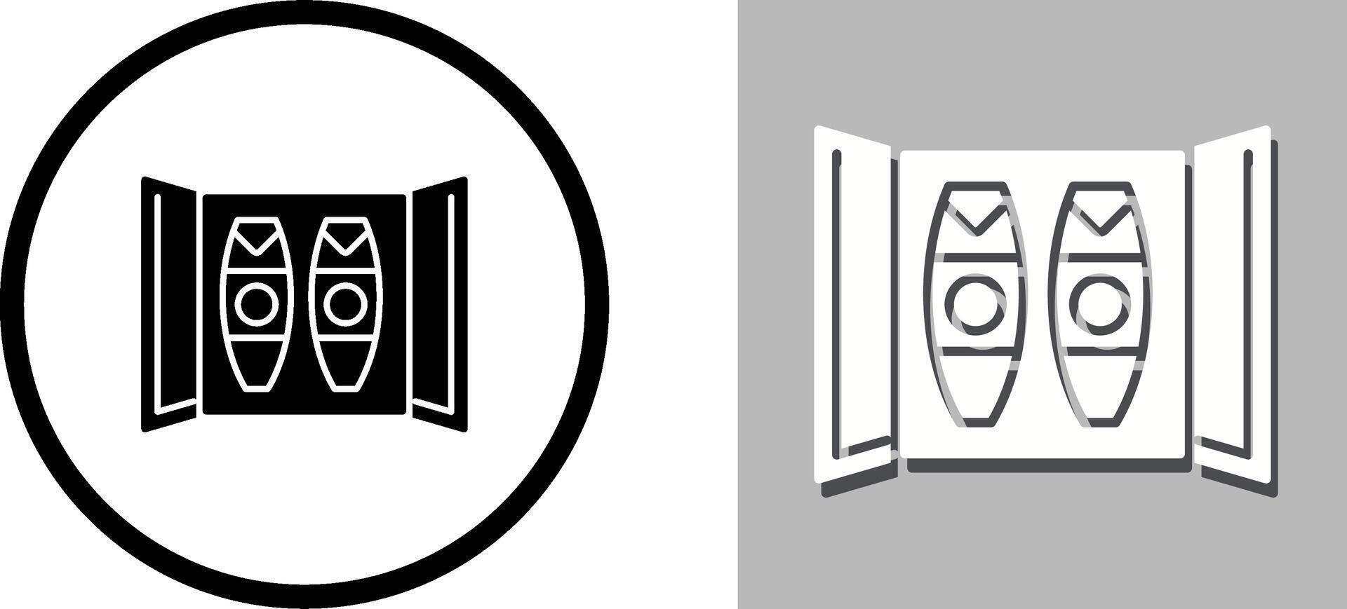 Cigar Box Icon Design vector