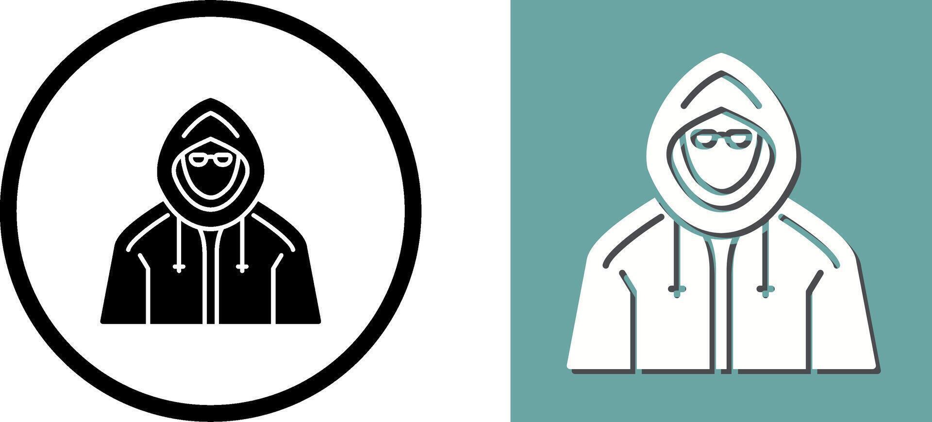 Hacker Icon Design vector