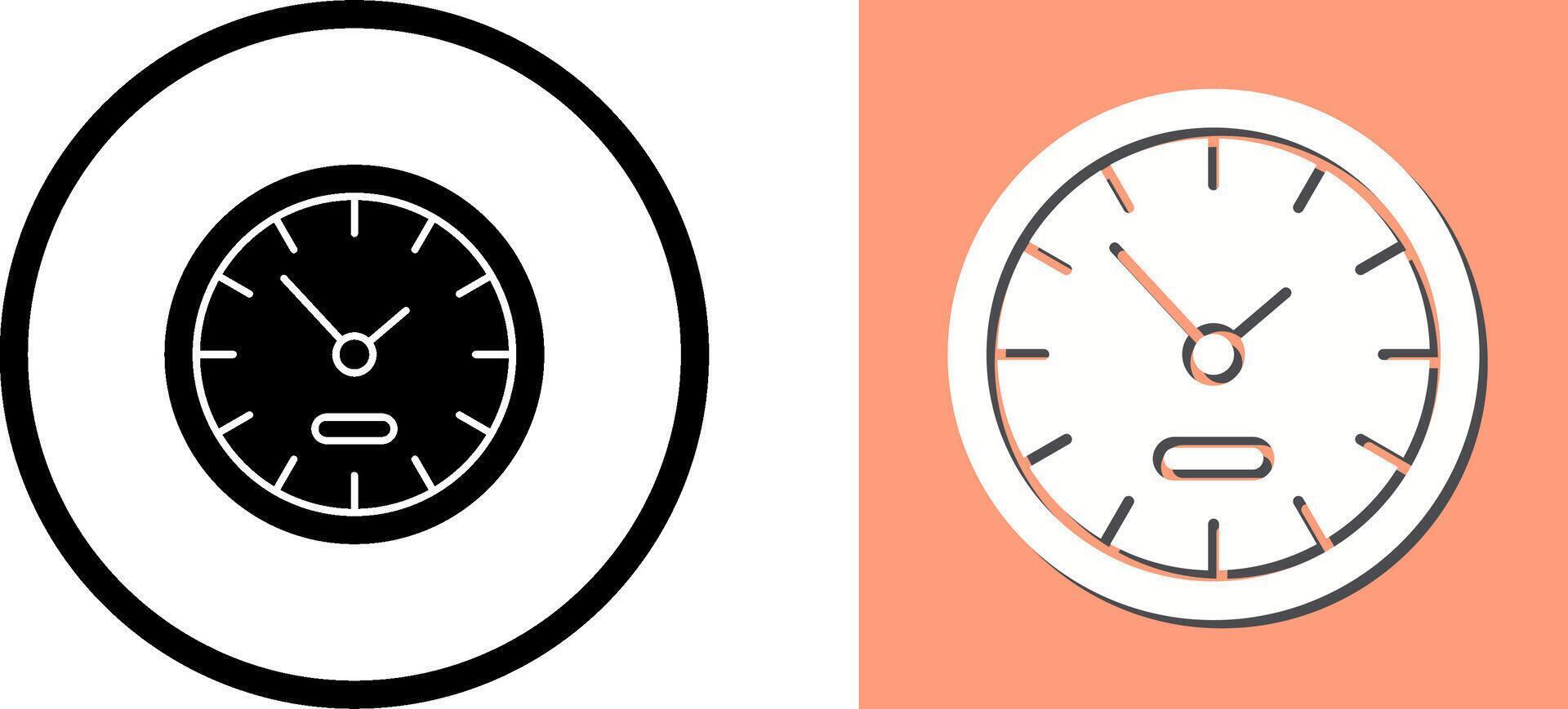 Clock Icon Design vector
