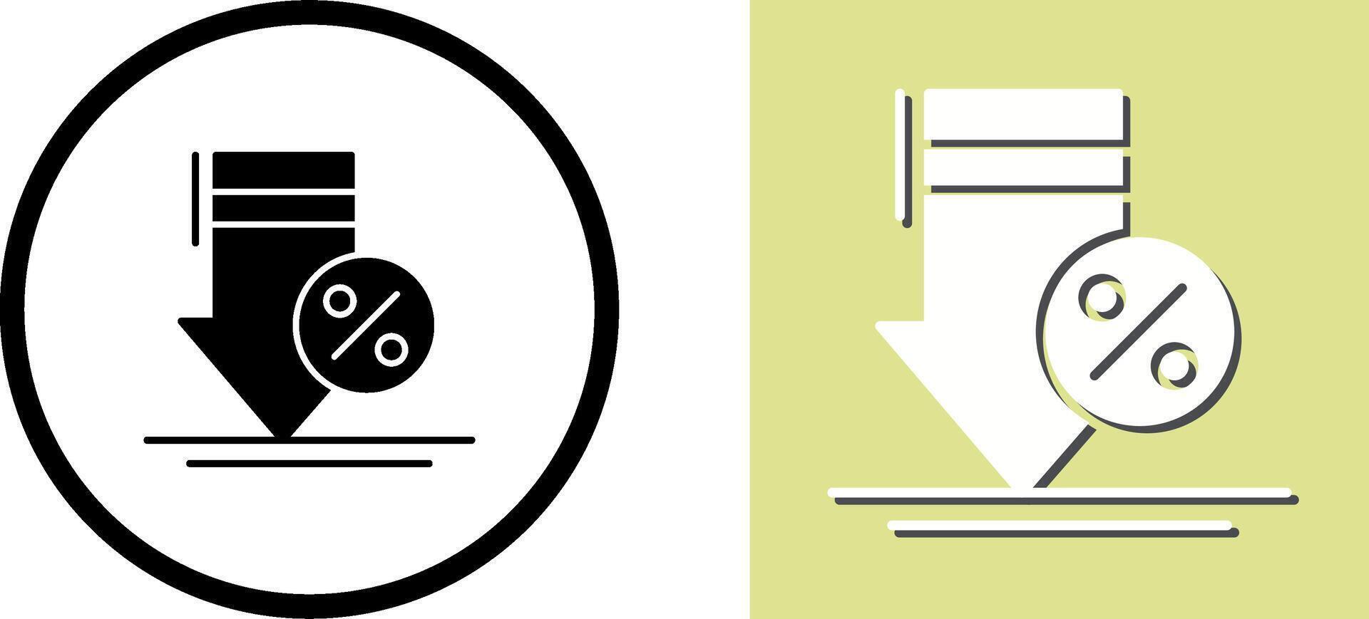 Discount Icon Design vector