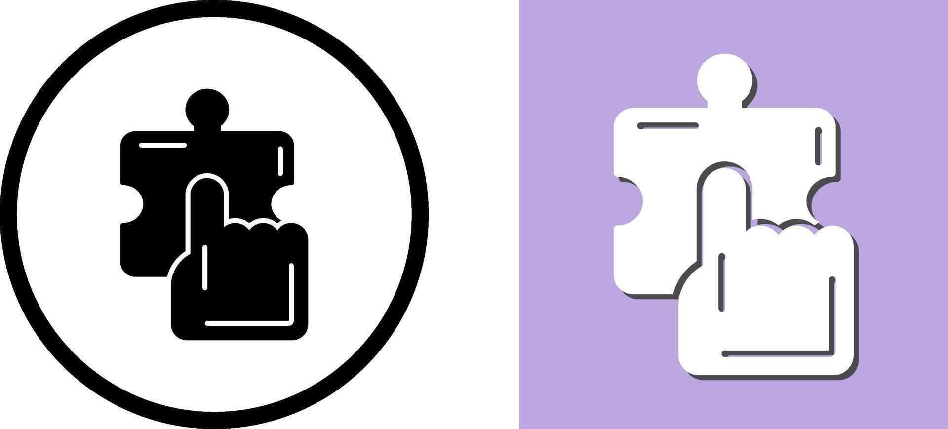 Quick Selection Icon Design vector