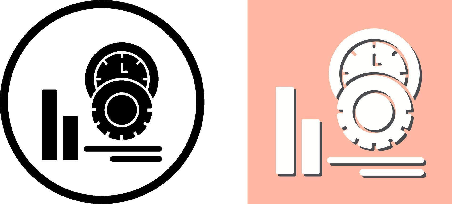 Performance Icon Design vector