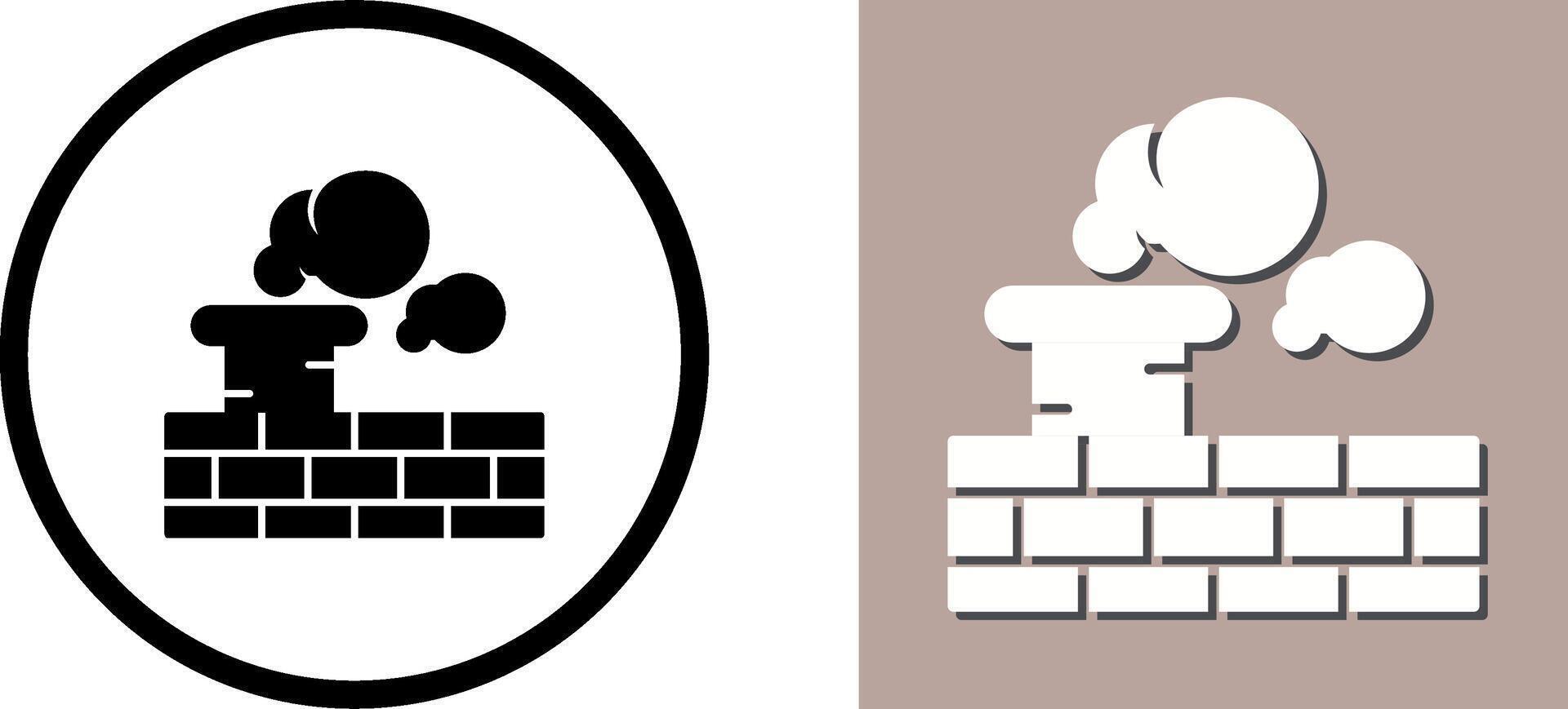 Chimney Icon Design vector