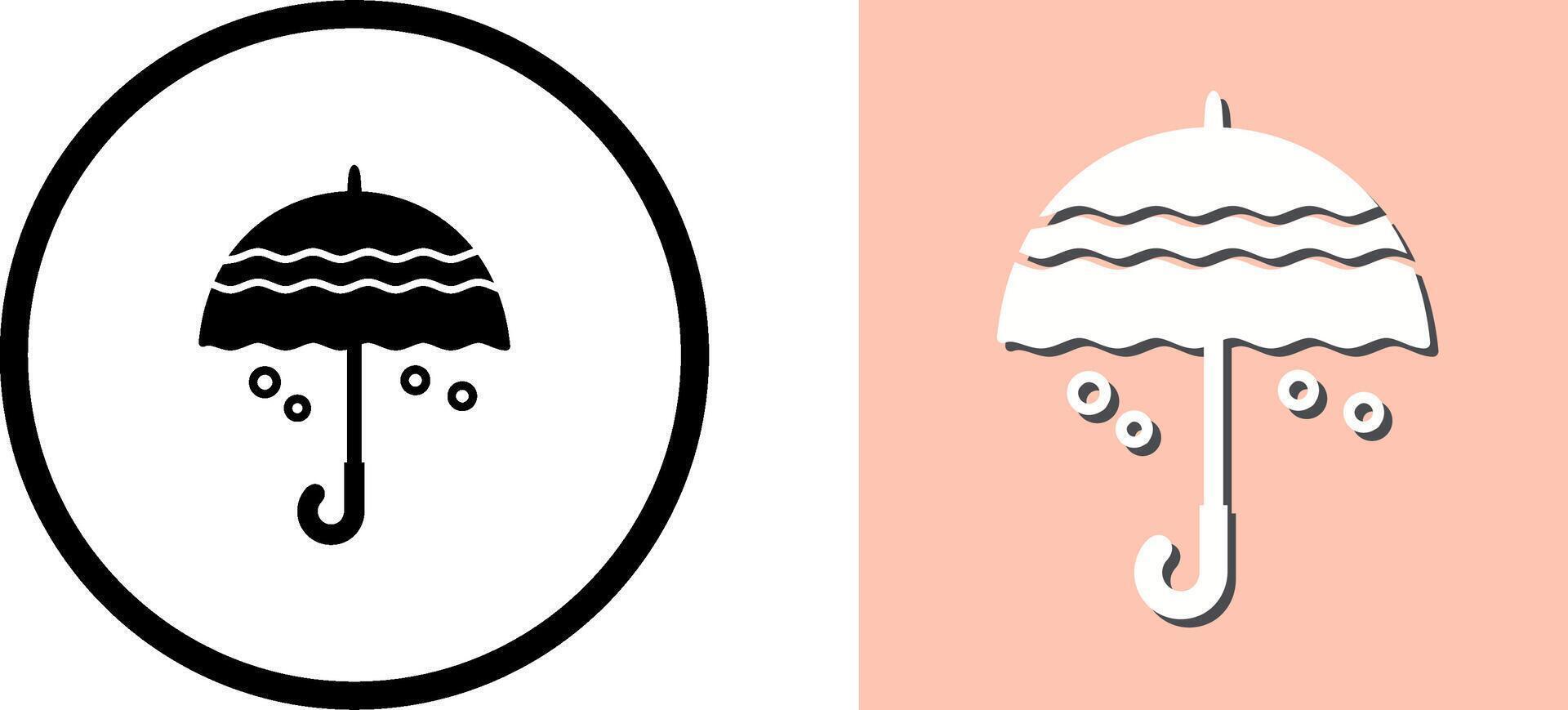 Umbrella Icon Design vector