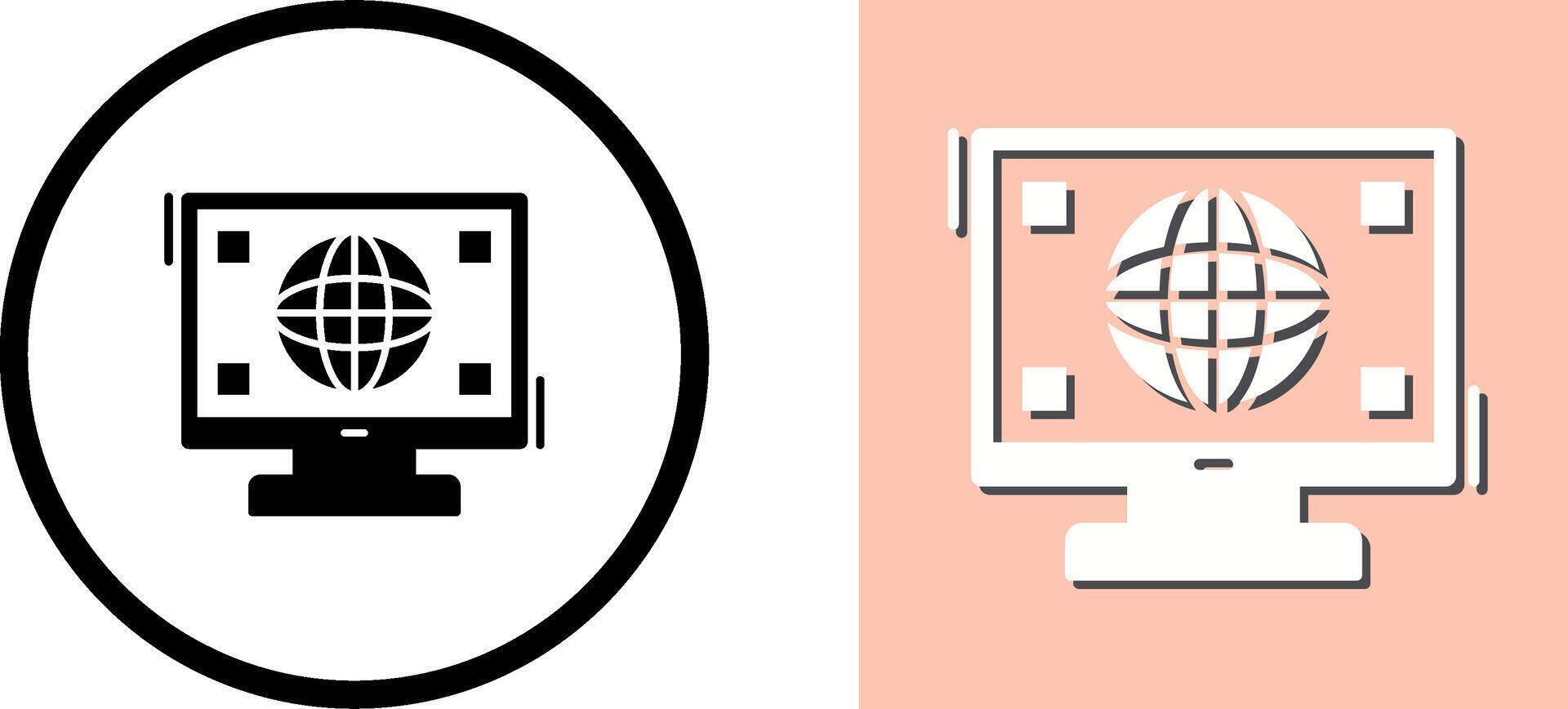 Worldwide Icon Design vector