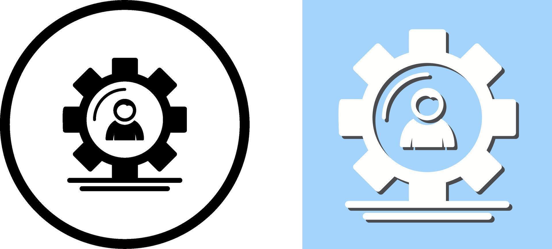 Management Icon Design vector