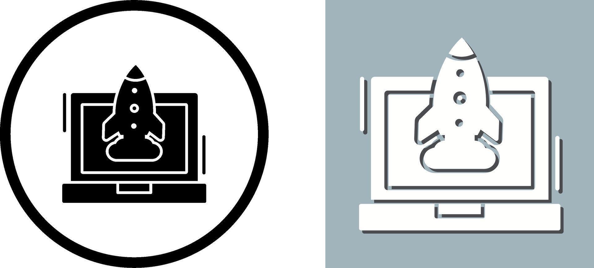 Rocket Icon Design vector