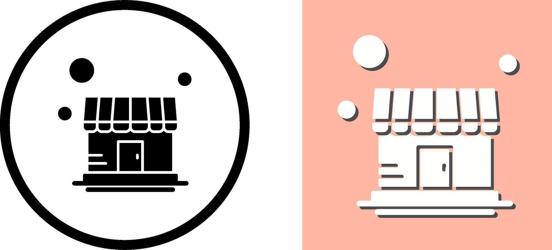 Store Icon Design vector