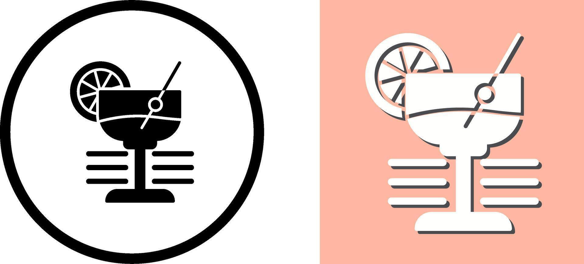 Martini Icon Design vector