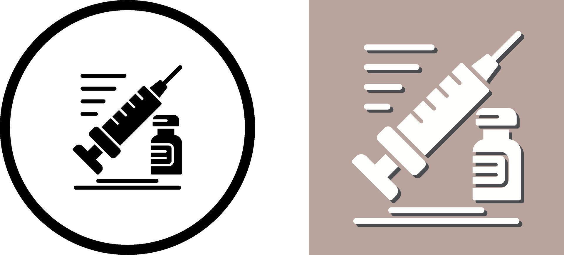 Syringe Icon Design vector