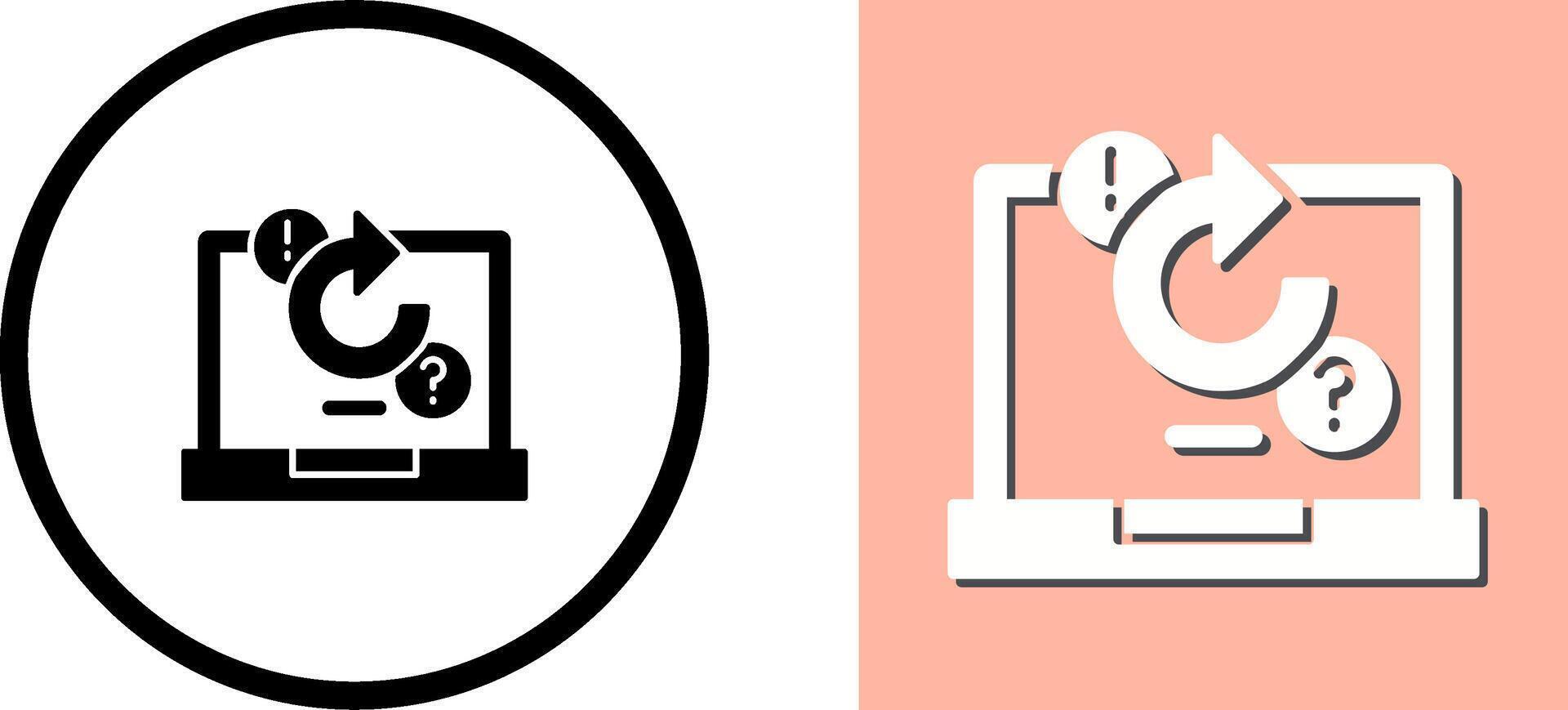 Problem solving Icon Design vector