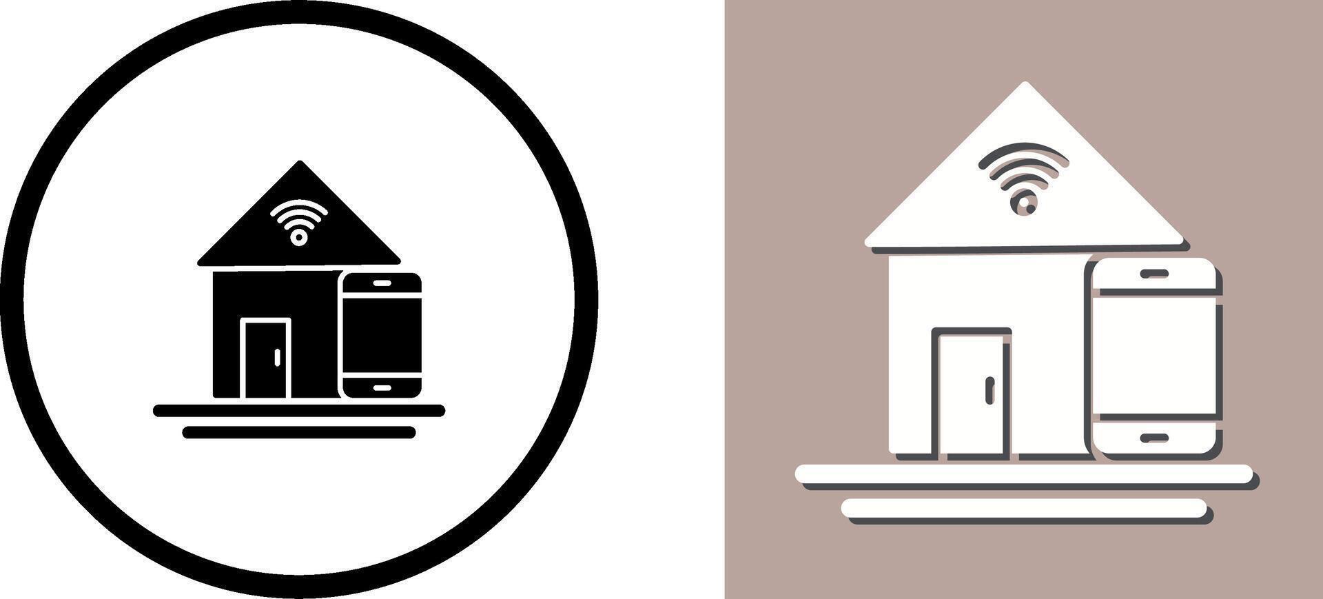 Home Automation Icon Design vector