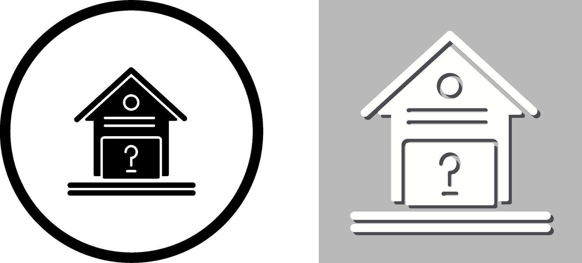 Unknown Icon Design vector