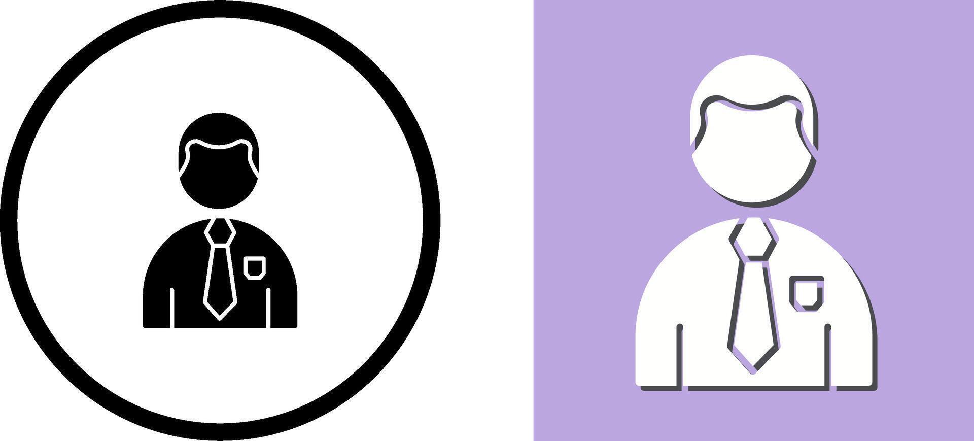 Employee Icon Design vector