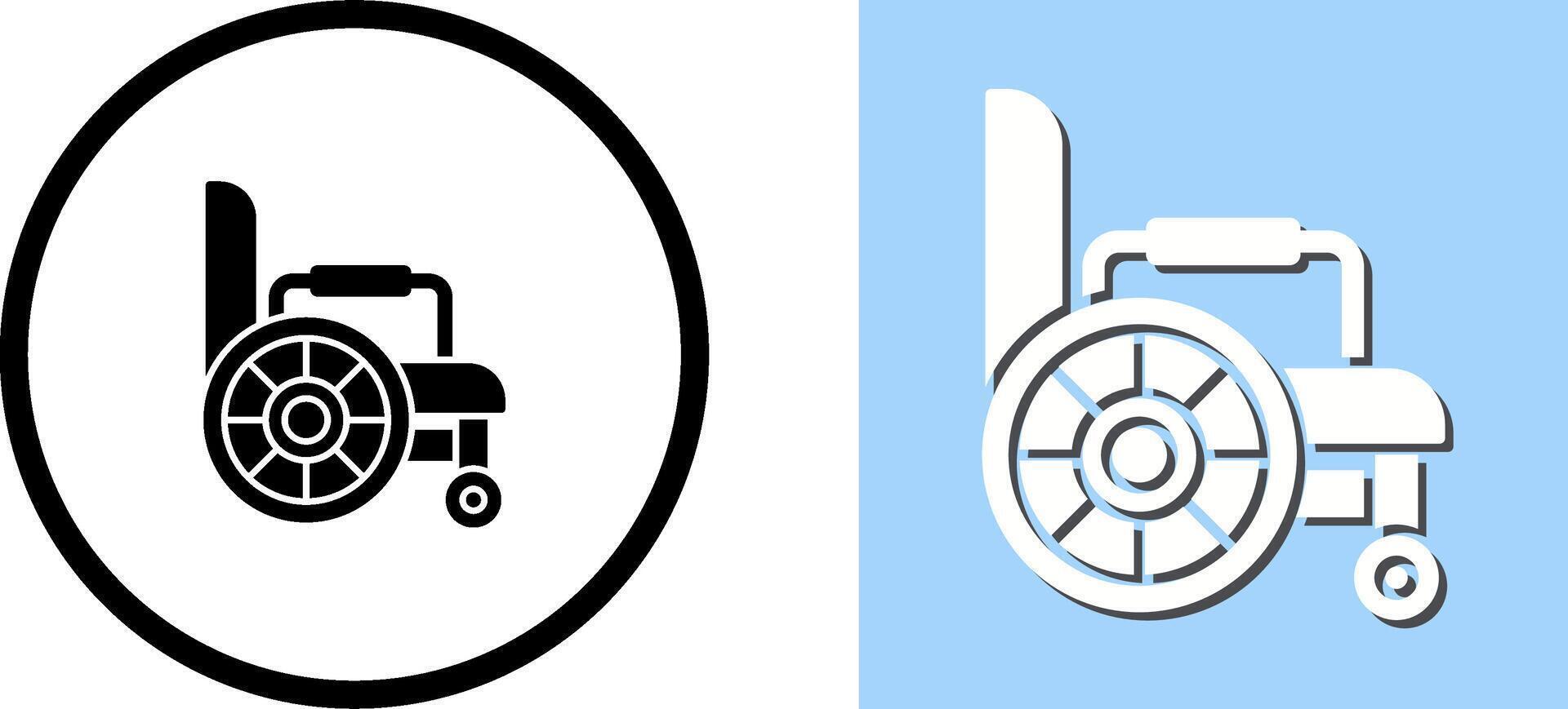 Wheelchair Icon Design vector