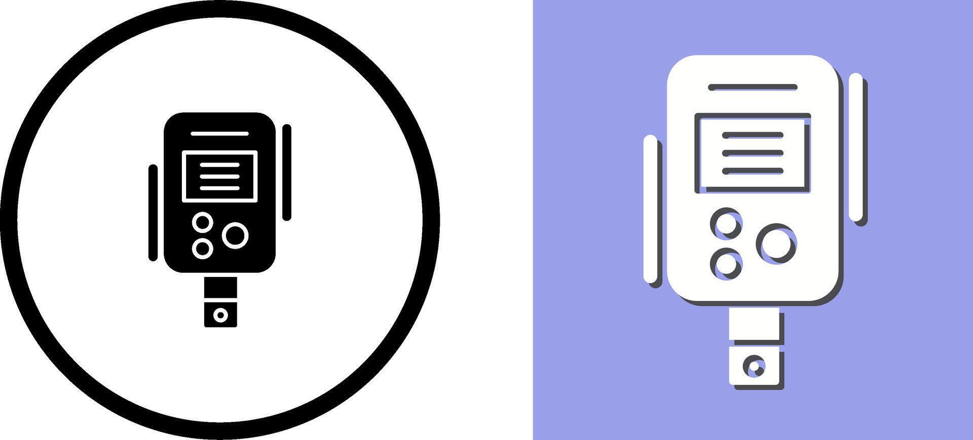 Diabetes Test Icon Design vector