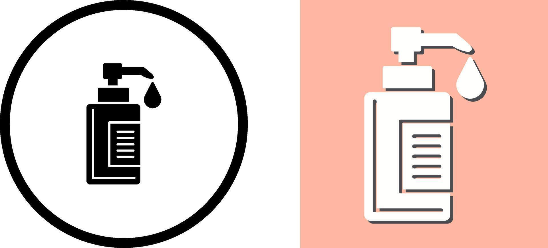 Hand Soap Icon Design vector