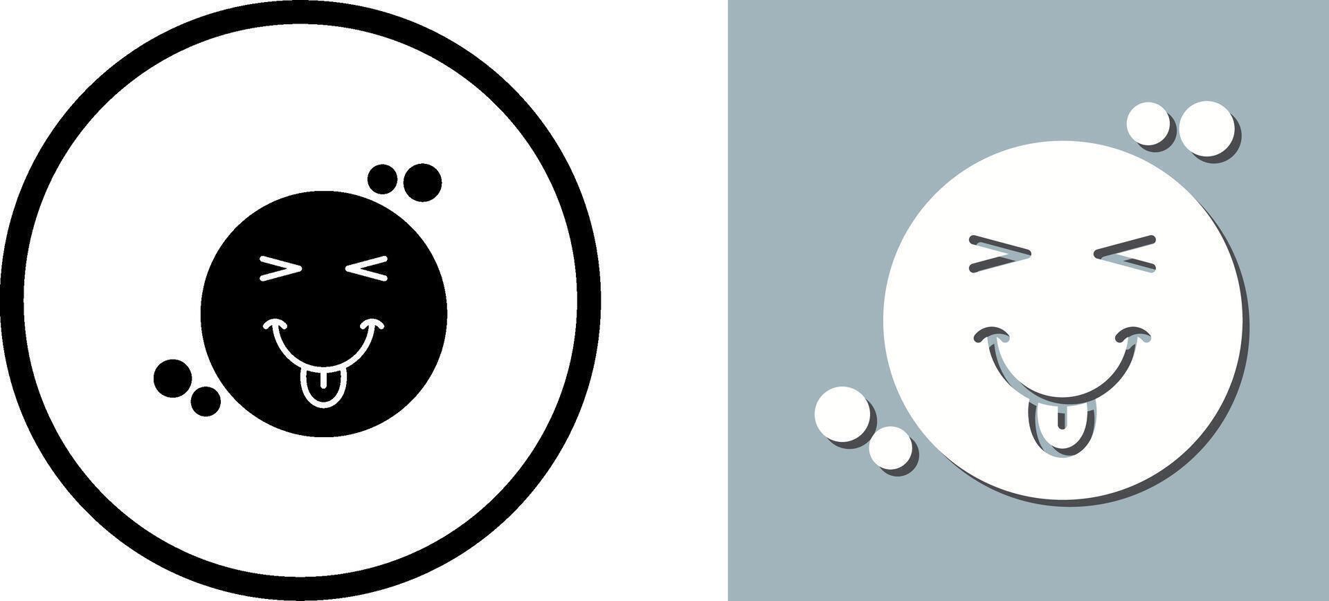 Naughty Icon Design vector