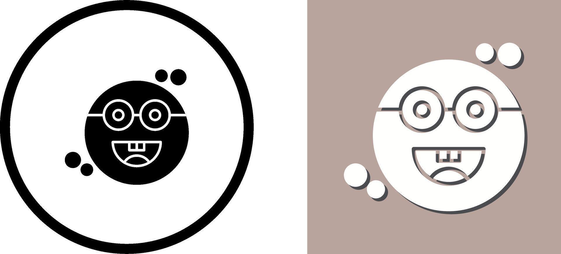 Galsses Icon Design vector