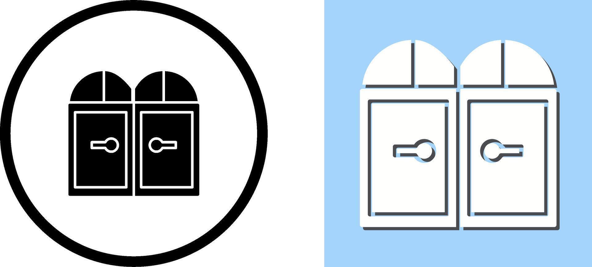 Door Icon Design vector