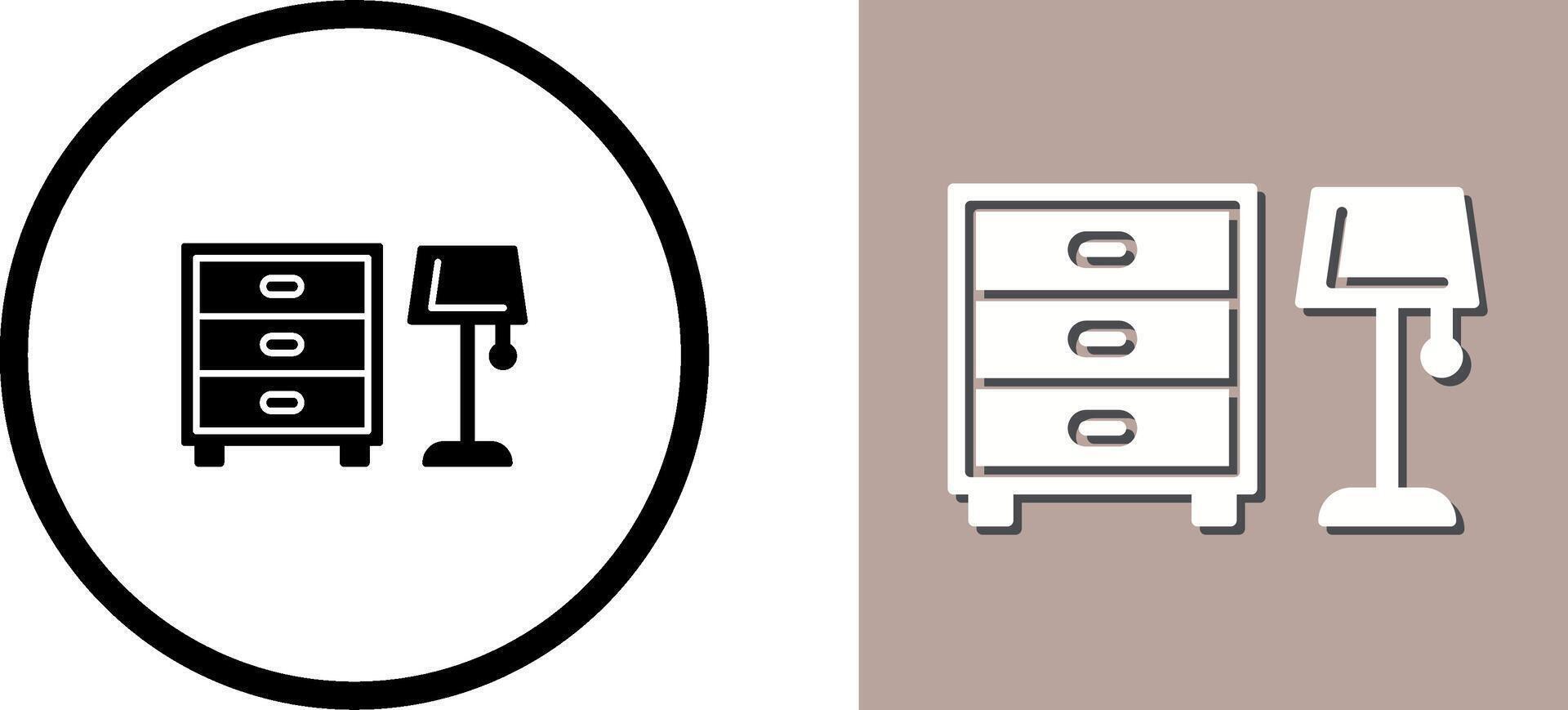 Drawers Icon Design vector