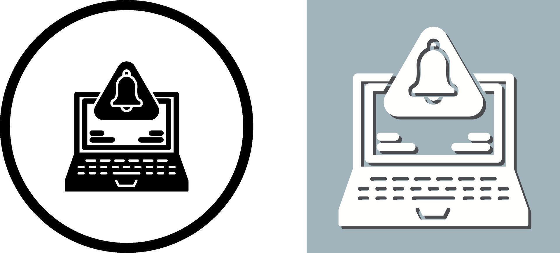 Notification Icon Design vector
