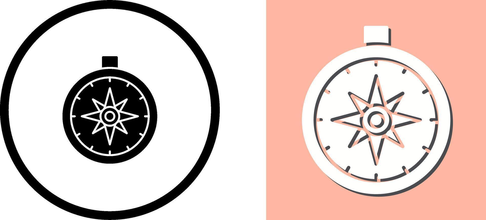 Compass Icon Design vector
