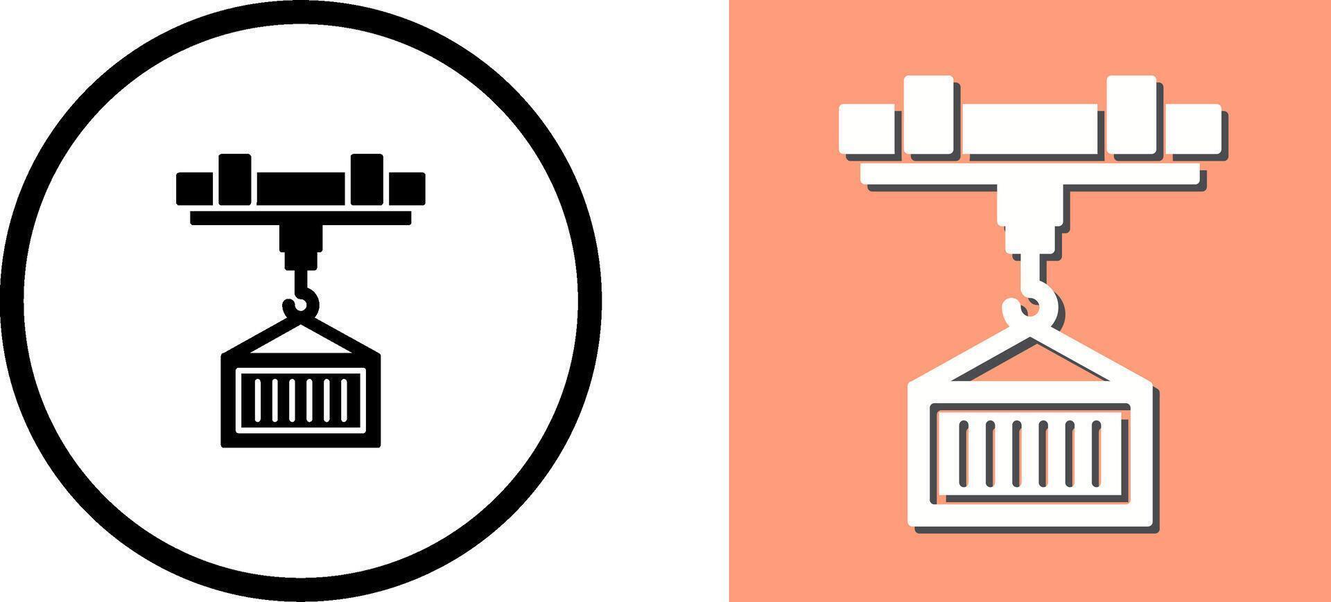 Crane Icon Design vector
