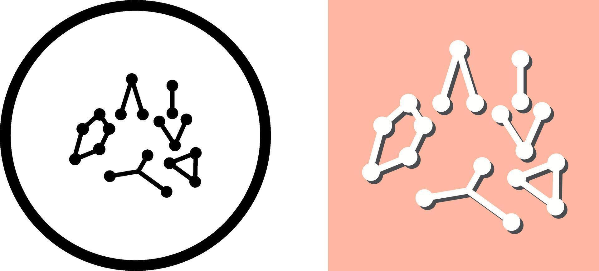 Constellation Icon Design vector