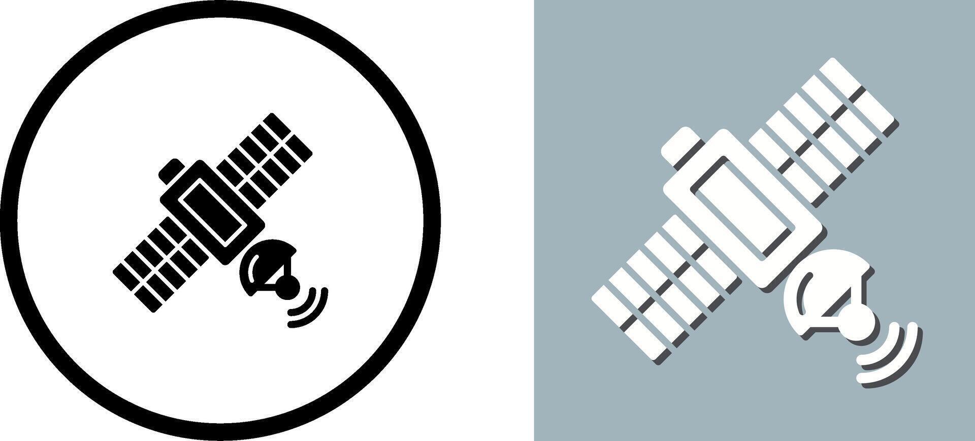 Satelite Icon Design vector