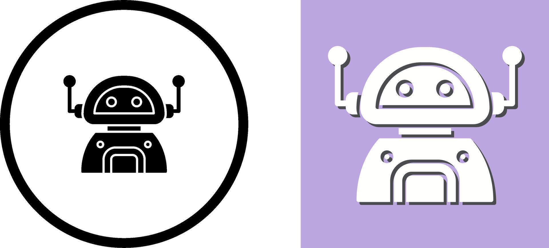 Robot Icon Design vector