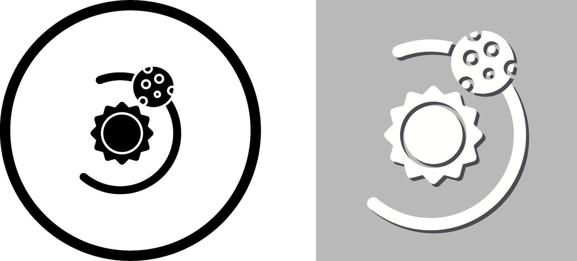 Orbit Icon Design vector