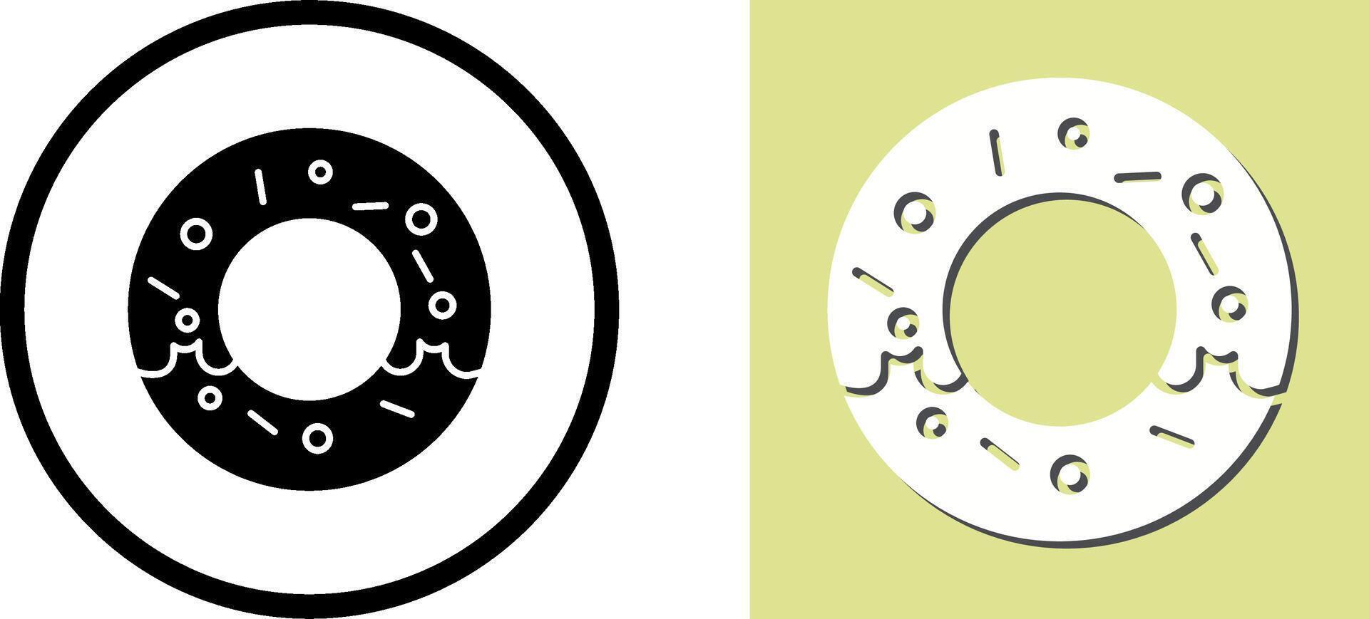 Donut Icon Design vector