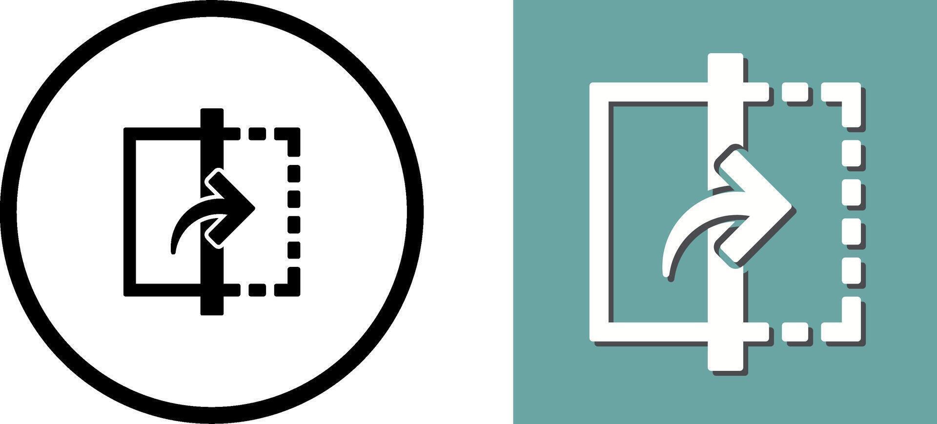 Reflect Icon Design vector