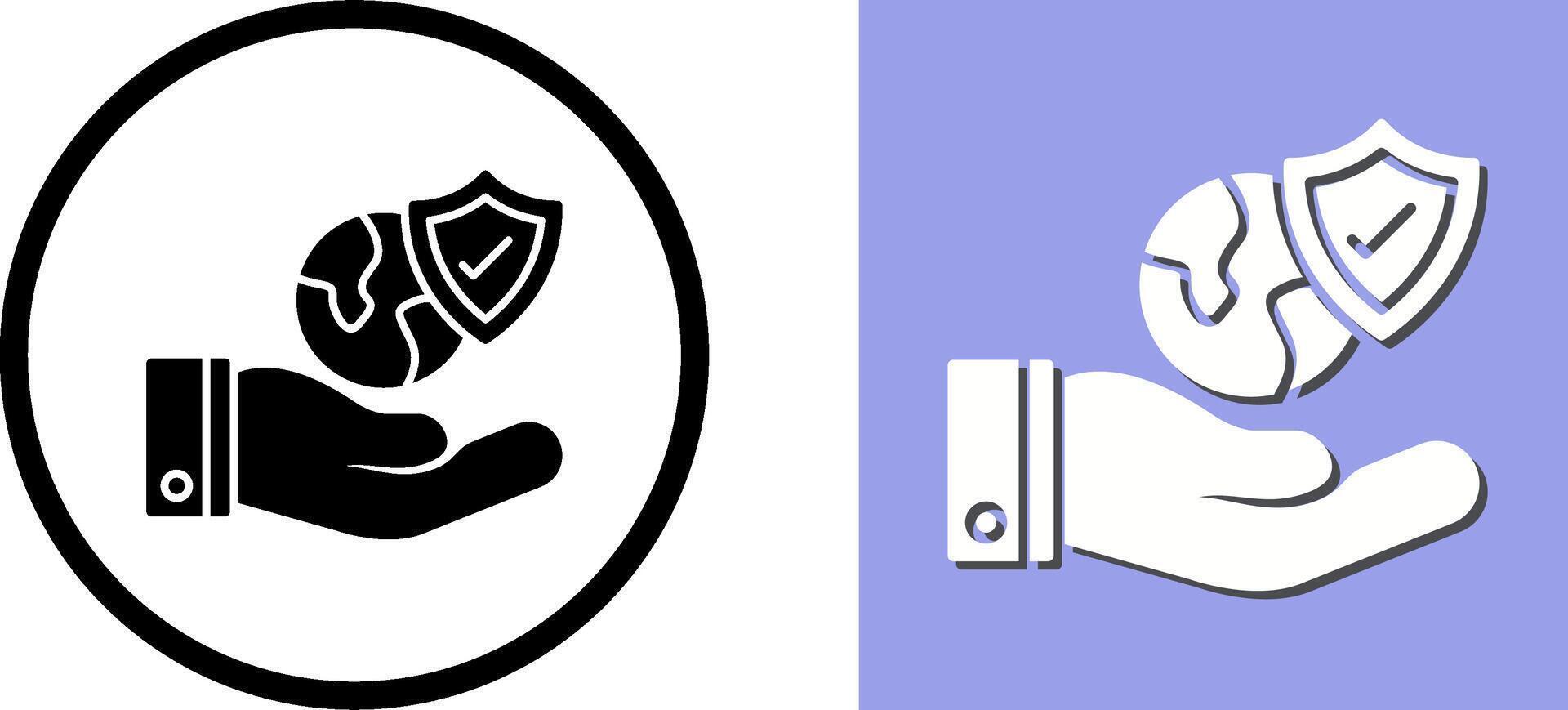 Travel Protection Icon Design vector