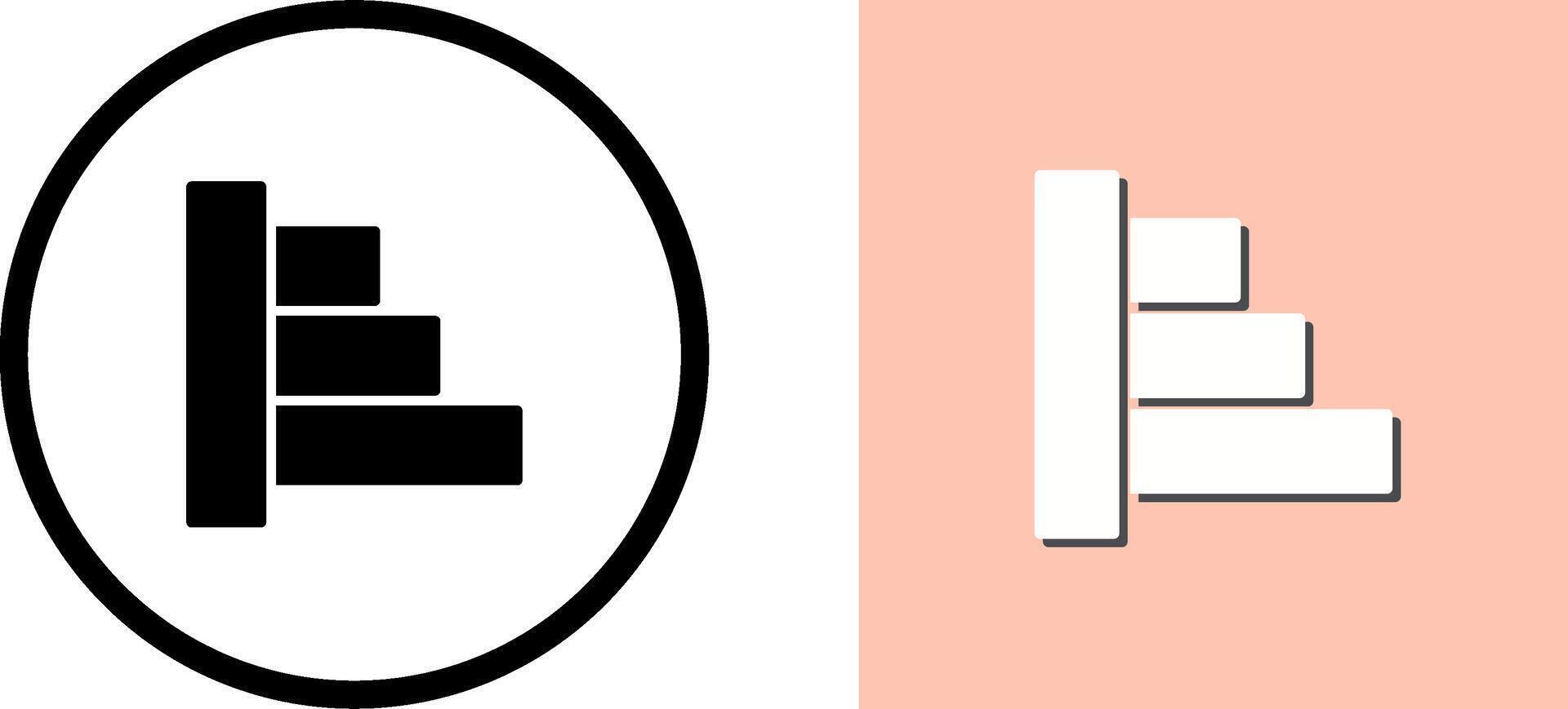 Object Alignment Icon Design vector