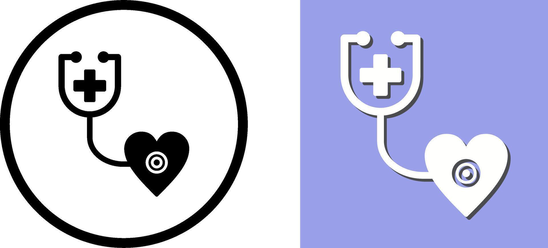 Phonendoscope Icon Design vector