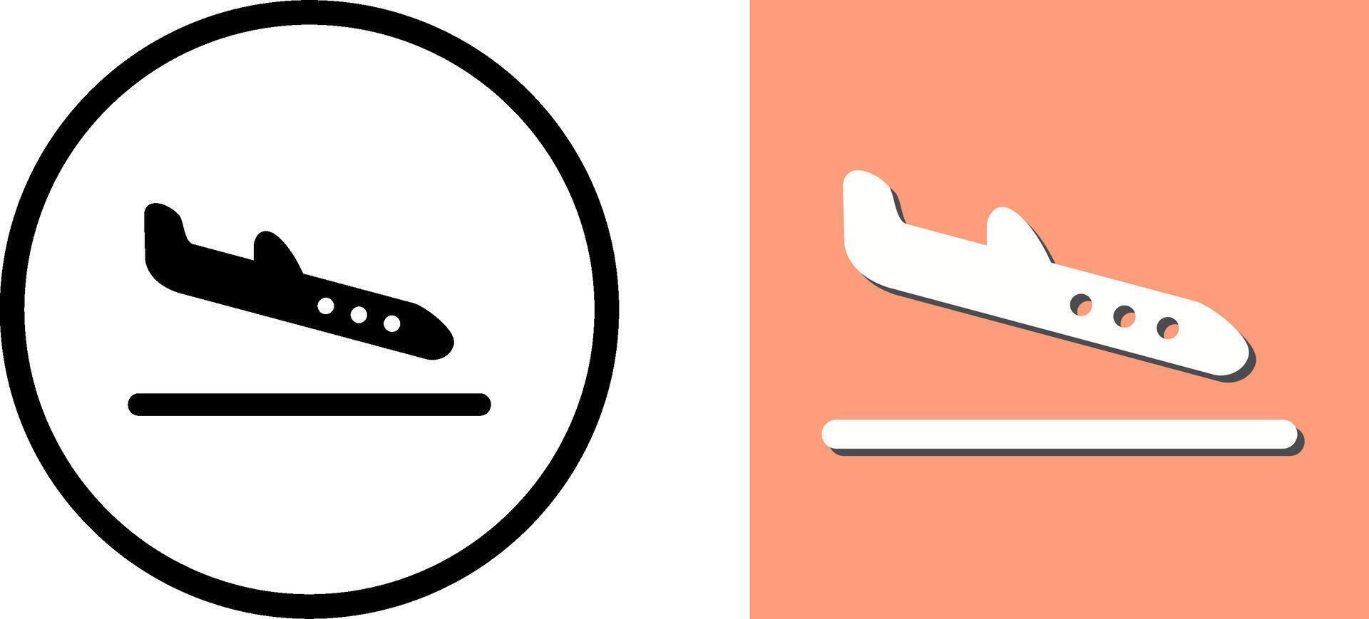 Arrival Icon Design vector