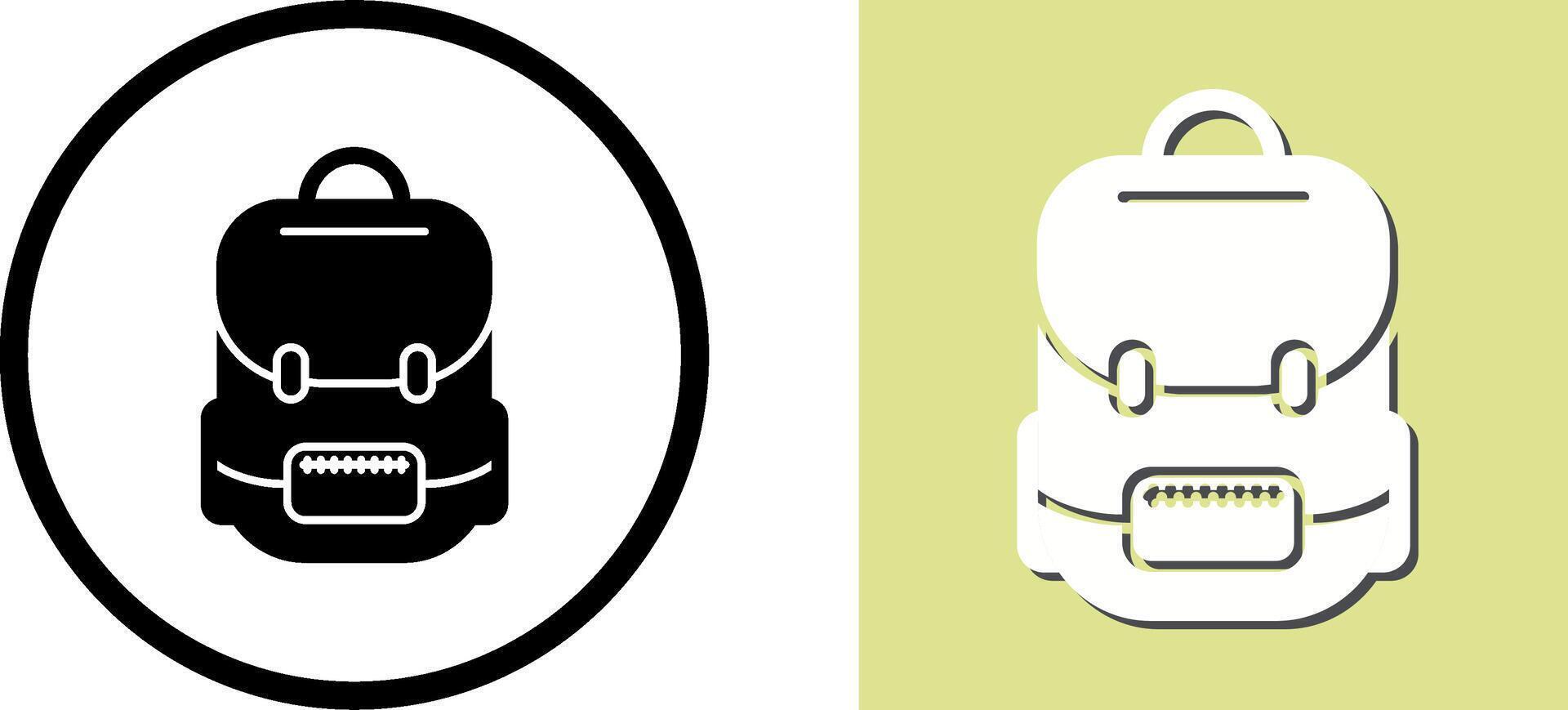 Bag Icon Design vector