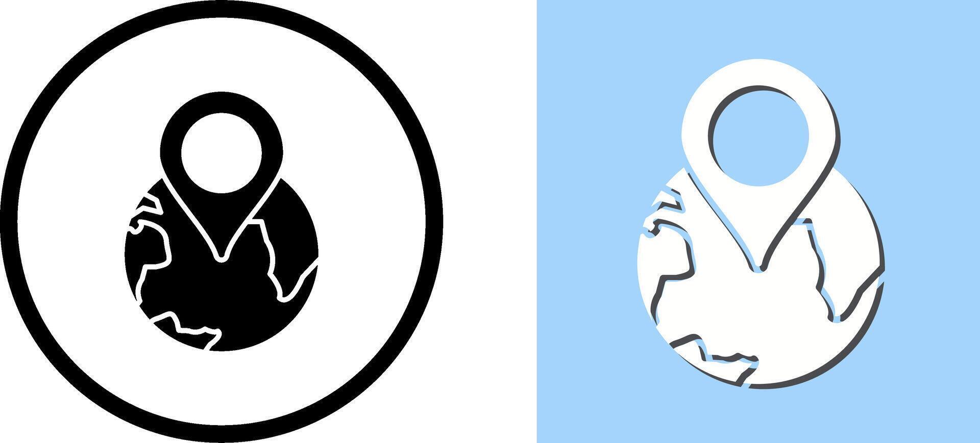 World tour Icon Design vector