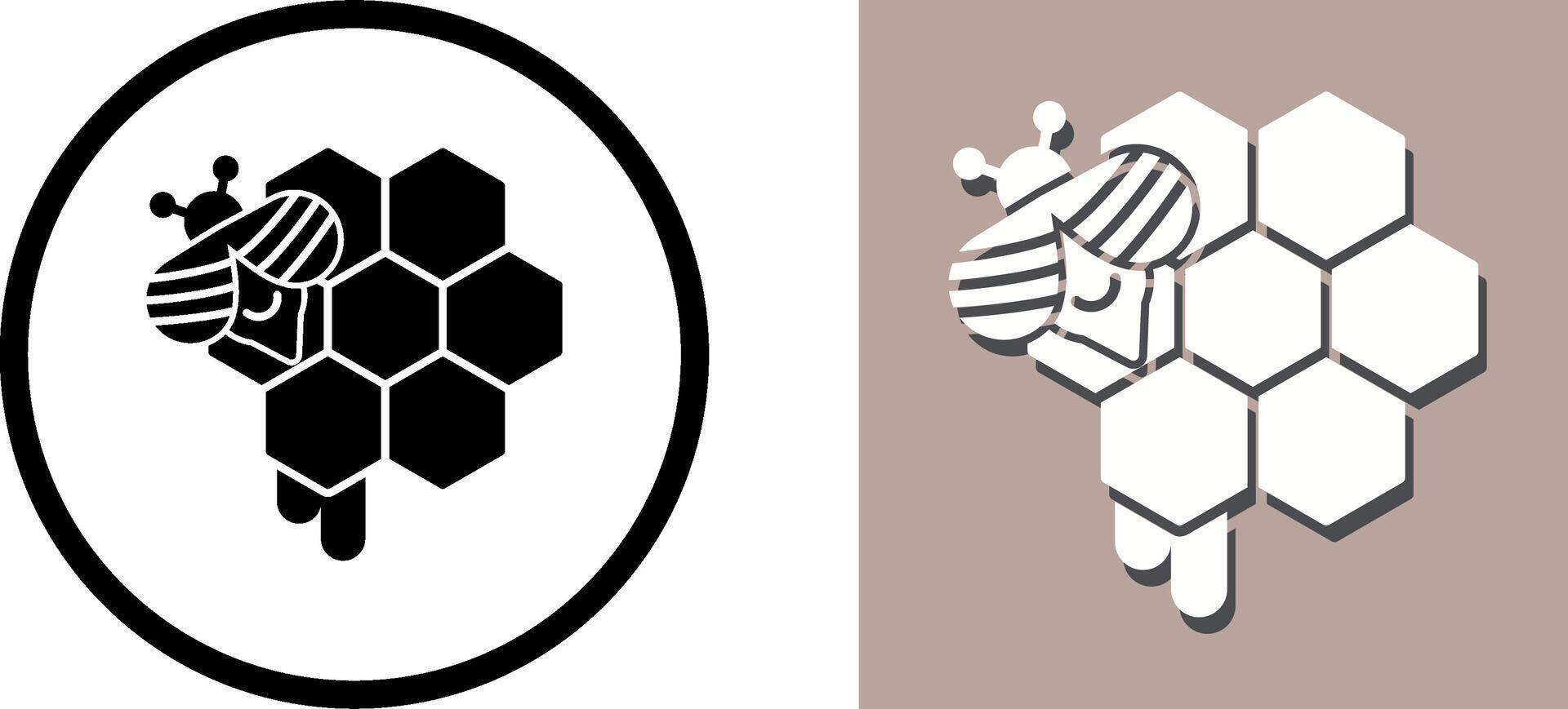 Honeycomb Icon Design vector