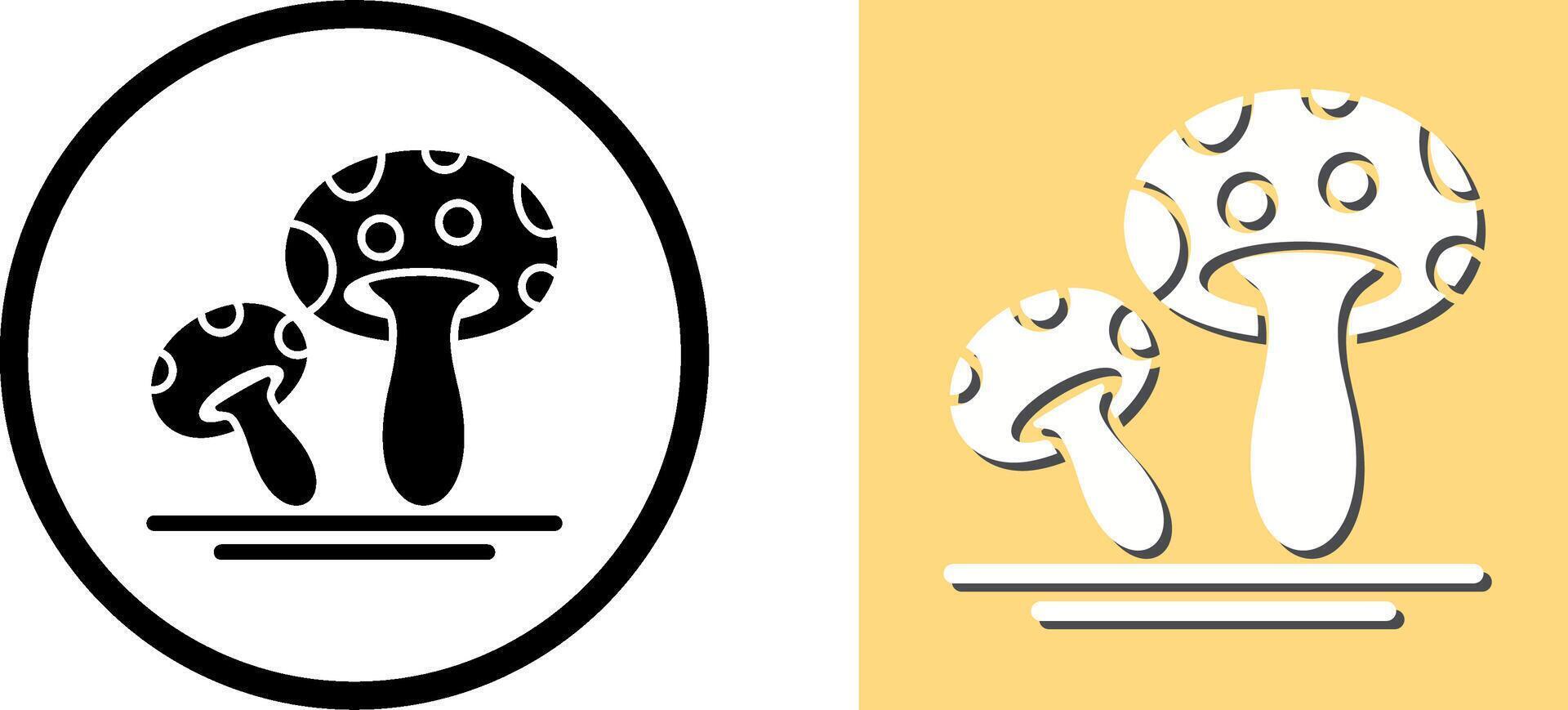 Mushroom Icon Design vector