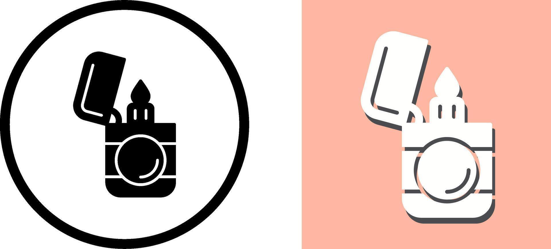 Lighter Icon Design vector