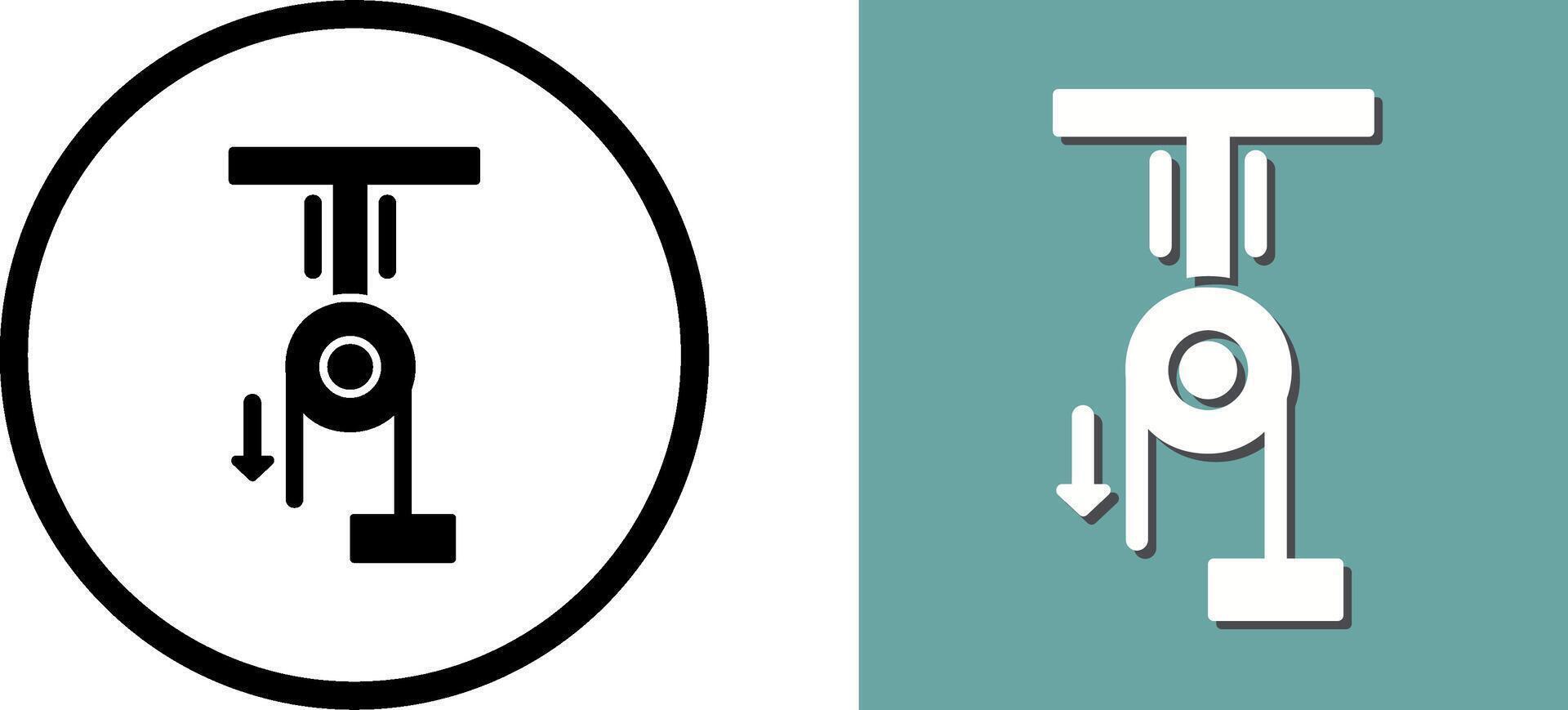 Pully Icon Design vector