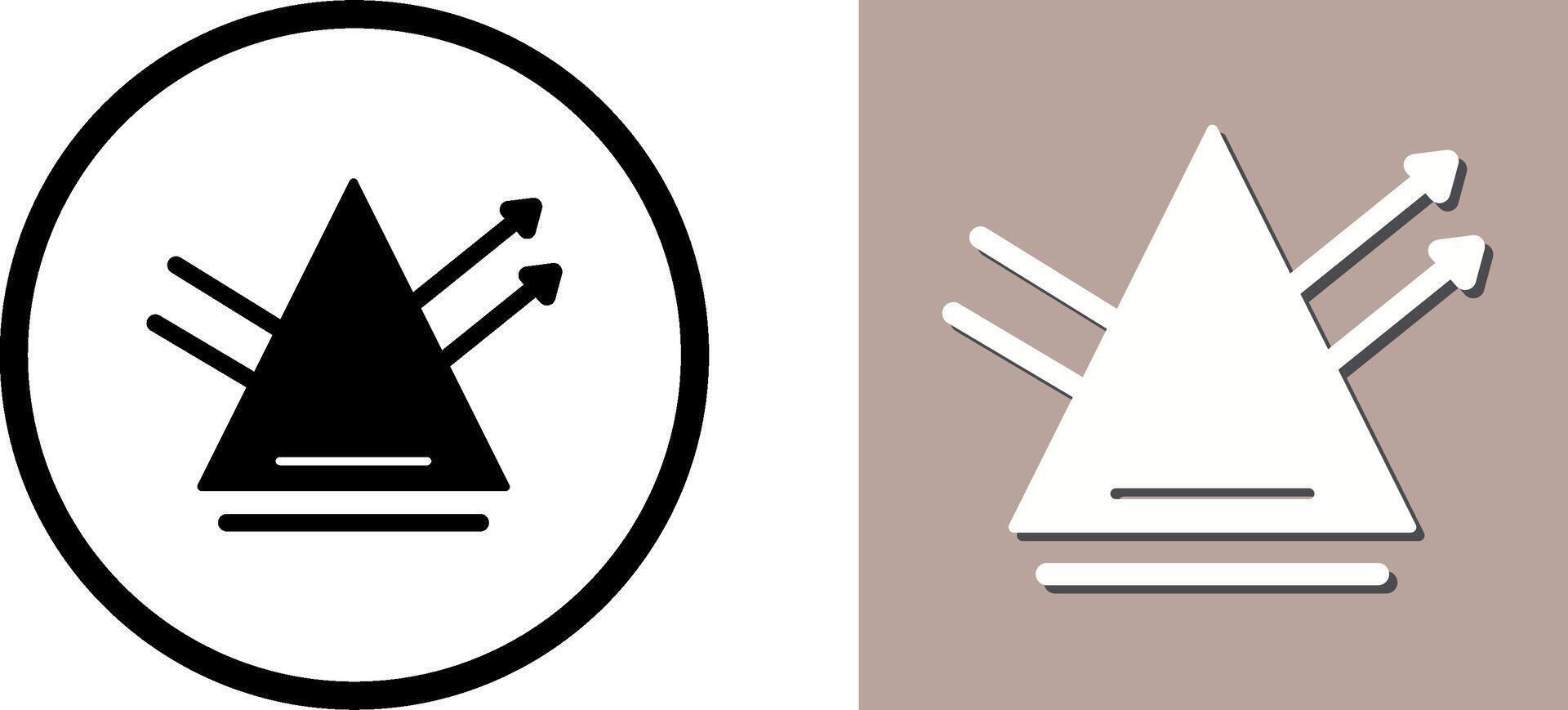 Reflection Icon Design vector