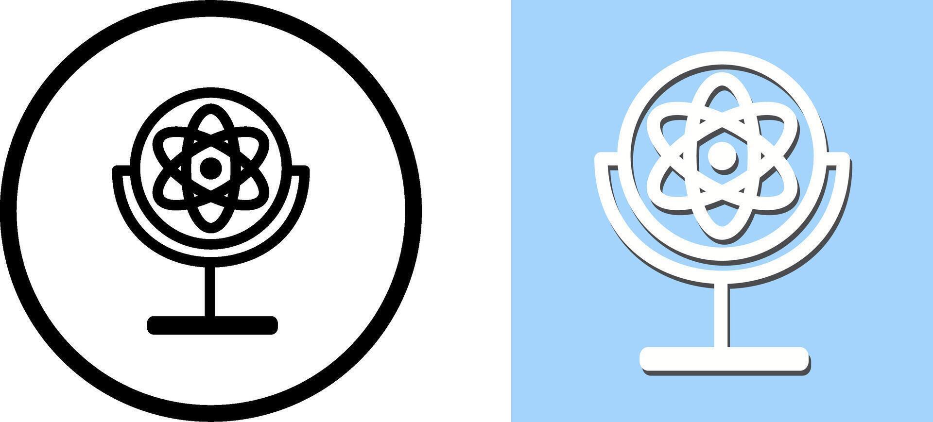 Gyroscope Icon Design vector